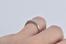 Load image into Gallery viewer, 14K 0.30 Ctw Classic Diamond Wedding Band Ring White Gold
