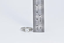 Load image into Gallery viewer, Platinum 0.63 Ctw Art Deco Natural Diamond Engagement Ring