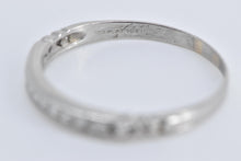 Load image into Gallery viewer, Platinum 0.20 Ctw Natural Diamond Wedding Band Ring
