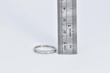 Load image into Gallery viewer, Platinum 0.20 Ctw Natural Diamond Wedding Band Ring