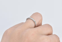 Load image into Gallery viewer, Platinum 0.20 Ctw Natural Diamond Wedding Band Ring