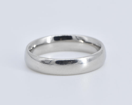 Platinum 4.2mm Classic Comfort Fit Wedding Band Ring