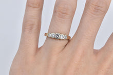 Load image into Gallery viewer, 14K 0.50 Ctw Natural Diamond Five Stone Band Ring Yellow Gold