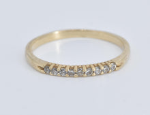 Load image into Gallery viewer, 14K 0.20 Ctw Diamond Classic Wedding Band Ring Yellow Gold