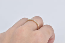 Load image into Gallery viewer, 14K 0.20 Ctw Diamond Classic Wedding Band Ring Yellow Gold