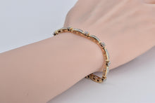 Load image into Gallery viewer, 14K 2.65 Ctw Natural Diamond Encrusted Tennis Bracelet 7&quot; Yellow Gold