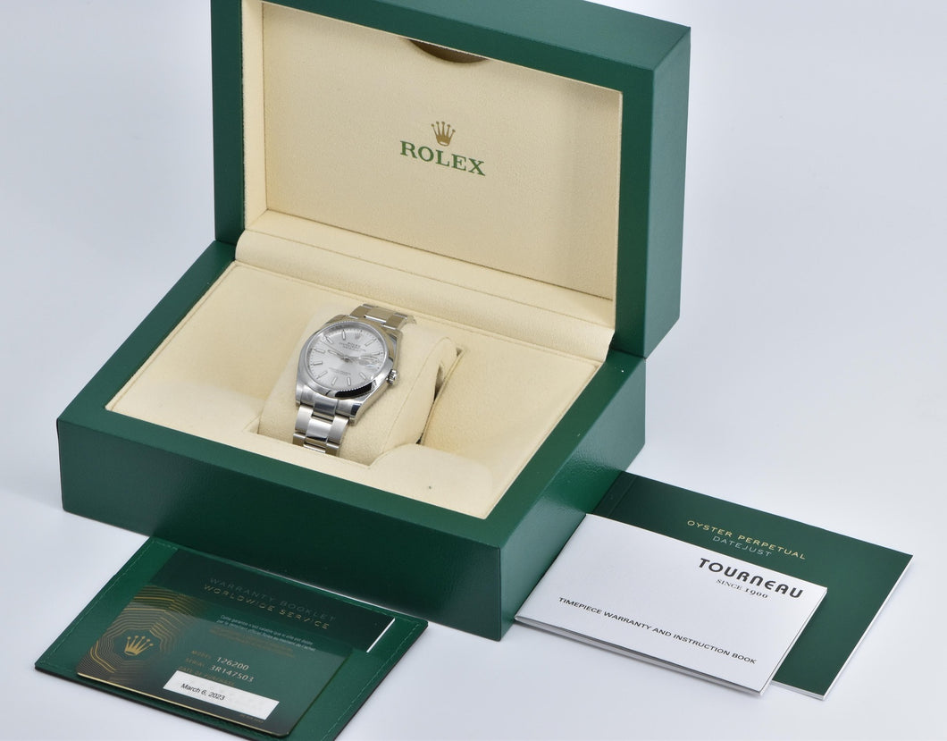 Rolex 36mm Datejust Stainless Steel 126200 Men's Watch