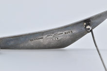 Load image into Gallery viewer, Sterling Silver Hans Hansen Danish Abstract Fashion Pin/Brooch