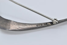 Load image into Gallery viewer, Sterling Silver Betty Cooke Vintage Chevron Statement Pin/Brooch