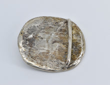Load image into Gallery viewer, Pewter Turquoise Ornate Modernist Abstract Belt Buckle