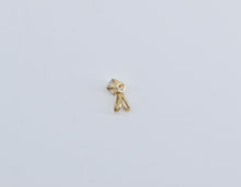 Load image into Gallery viewer, 14K 0.16 Ct Diamond Solitaire Classic Simple Pendant Yellow Gold