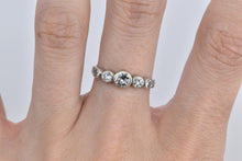 Load image into Gallery viewer, 14K 0.64 Ctw Five Stone Natural Diamond Engagement Ring White Gold