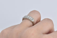 Load image into Gallery viewer, 14K 0.85 Ctw Art Deco Natural Diamond Row Band Ring White Gold