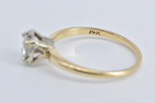 Load image into Gallery viewer, 14K 0.41 Ct Natural Diamond 1940's Engagement Ring Yellow Gold