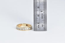 Load image into Gallery viewer, 14K 1.00 Ctw Natural Diamond Wedding Band Ring Yellow Gold