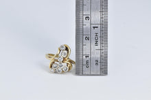 Load image into Gallery viewer, 14K 0.25 Ctw Natural Diamond Vintage Cluster Ring Yellow Gold