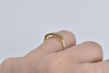 Load image into Gallery viewer, 14K 0.50 Ctw Princess Natural Ruby Wedding Band Ring Yellow Gold