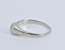 Load image into Gallery viewer, 14K 0.26 Ct Art Deco Natural Diamond Engagement Ring White Gold