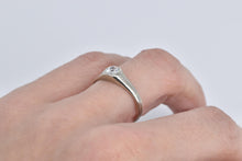 Load image into Gallery viewer, 14K 0.26 Ct Art Deco Natural Diamond Engagement Ring White Gold
