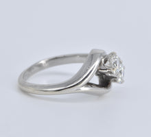 Load image into Gallery viewer, 14K 0.94 Ctw Toi et Moi Natural Diamond Engagement Ring White Gold