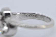 Load image into Gallery viewer, 14K 0.94 Ctw Toi et Moi Natural Diamond Engagement Ring White Gold