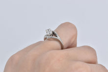 Load image into Gallery viewer, 14K 0.94 Ctw Toi et Moi Natural Diamond Engagement Ring White Gold