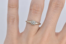 Load image into Gallery viewer, 14K 1940's Classic Diamond Promise Engagement Ring White Gold