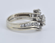 Load image into Gallery viewer, 14K 1.25 Ctw Natural Diamond Bridal Set Engagement Ring White Gold
