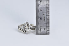 Load image into Gallery viewer, 14K 1.25 Ctw Natural Diamond Bridal Set Engagement Ring White Gold