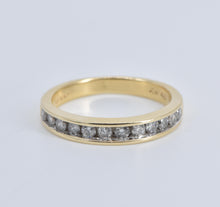 Load image into Gallery viewer, 14K 0.60 Ctw Classic Natural Diamond Wedding Band Ring Yellow Gold
