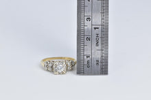 Load image into Gallery viewer, 14K 0.45 Ctw Natural Diamond 1940's Engagement Ring Yellow Gold