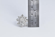 Load image into Gallery viewer, 14K 1.90 Ctw Natural Diamond Cluster Statement Ring White Gold