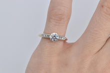 Load image into Gallery viewer, 14K 0.63 Ctw 1940&#39;s Natural Diamond Engagement Ring Yellow Gold