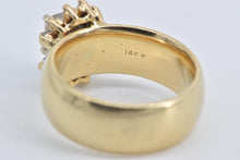 Load image into Gallery viewer, 14K 1.78 Ctw Natural Diamond Baguette Halo Ring Yellow Gold