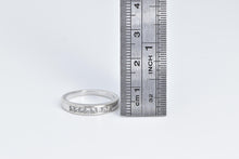 Load image into Gallery viewer, 14K 0.64 Ctw Princess Diamond Wedding Band Ring White Gold