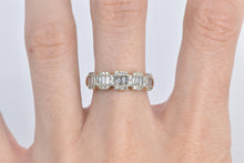 Load image into Gallery viewer, 14K 0.70 Ctw Baguette Natural Diamond Wedding Ring Yellow Gold