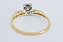 Load image into Gallery viewer, 14K 0.15 Ctw 1940's Diamond Promise Engagement Ring Yellow Gold