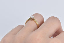 Load image into Gallery viewer, 14K 0.40 Ct Natural Diamond Classic Engagement Ring Yellow Gold