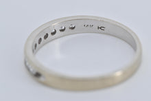 Load image into Gallery viewer, 14K 0.30 Ctw Diamond Classic Wedding Band Ring White Gold