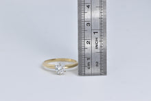 Load image into Gallery viewer, 14K 0.50 Ct Natural Diamond Solitaire Engagement Ring Yellow Gold