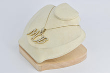 Load image into Gallery viewer, 10K 3.50 Ctw Natural Diamond MOB Pave Initial Name Pendant Yellow Gold