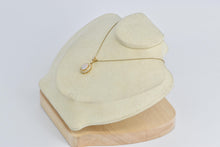 Load image into Gallery viewer, 14K Oval Natural Opal 0.30 Ctw Diamond Halo Vintage Pendant Yellow Gold