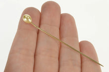 Load image into Gallery viewer, Gold Filled Pearl Victorian Wedding Corsage BoutonniÃ¨re Stick Pin
