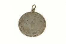 Load image into Gallery viewer, Sterling Silver Victorian Etched Attendance Award Church Charm/Pendant