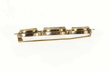 Load image into Gallery viewer, 14K Victorian Ornate Dendritic Agate Bar Pin/Brooch Yellow Gold