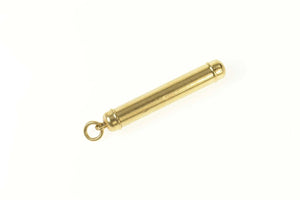 10K Victorian Retractable Pencil Writer Charm/Pendant Yellow Gold