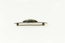 Load image into Gallery viewer, Sterling Silver Ornate Turquoise Marquise FT Sheridan Pin/Brooch