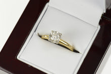 Load image into Gallery viewer, 14K 0.48 Ct G/VS1 1940&#39;s Diamond Engagement Ring Size 7 Yellow Gold