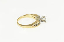 Load image into Gallery viewer, 14K 1.00 Ctw Princess Diamond Engagement Ring Size 6 Yellow Gold