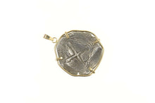 Load image into Gallery viewer, 14K Spanish Shipwreck Coin Statement Pendant Yellow Gold